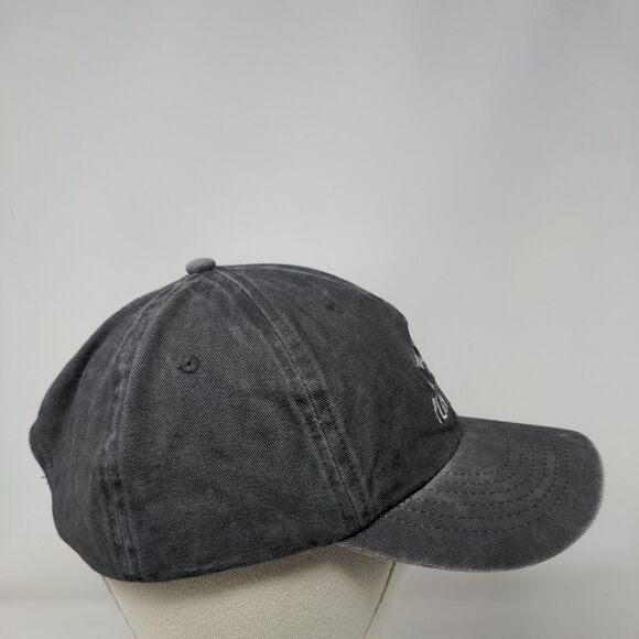Plant Mom Slideback Hat Gray One Size Adjustable Embroidered 6 Panel Olivia Moss - Picture 4 of 8